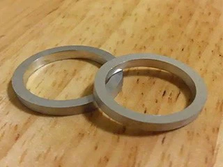 Tantalum wedding ring Tantalum wedding ring